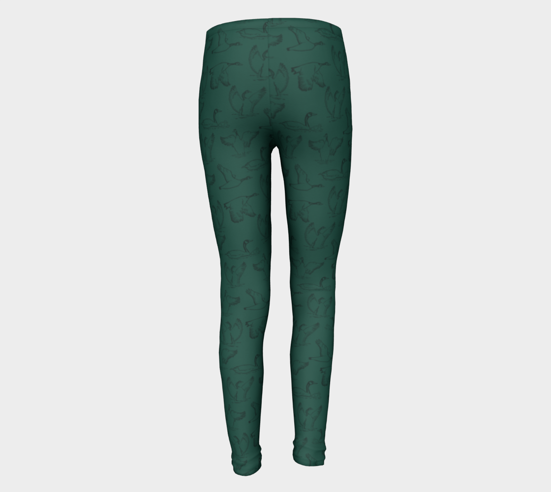 Canada Goose Green Youth Leggings