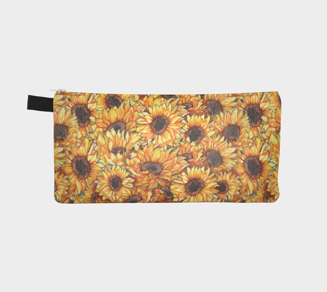 Sunflower Pencil Case