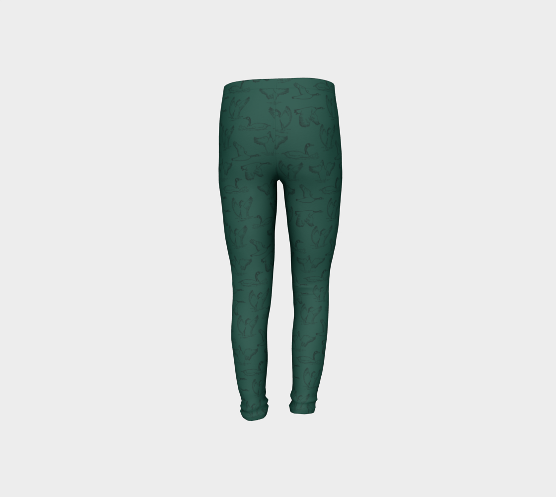 Canada Goose Green Youth Leggings