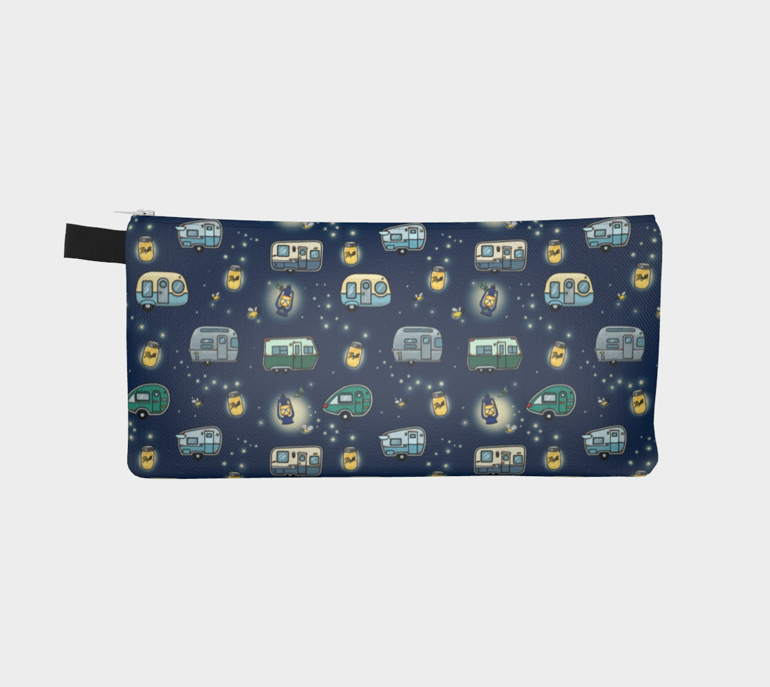 Vintage Camper "Fireflies" Pencil Case
