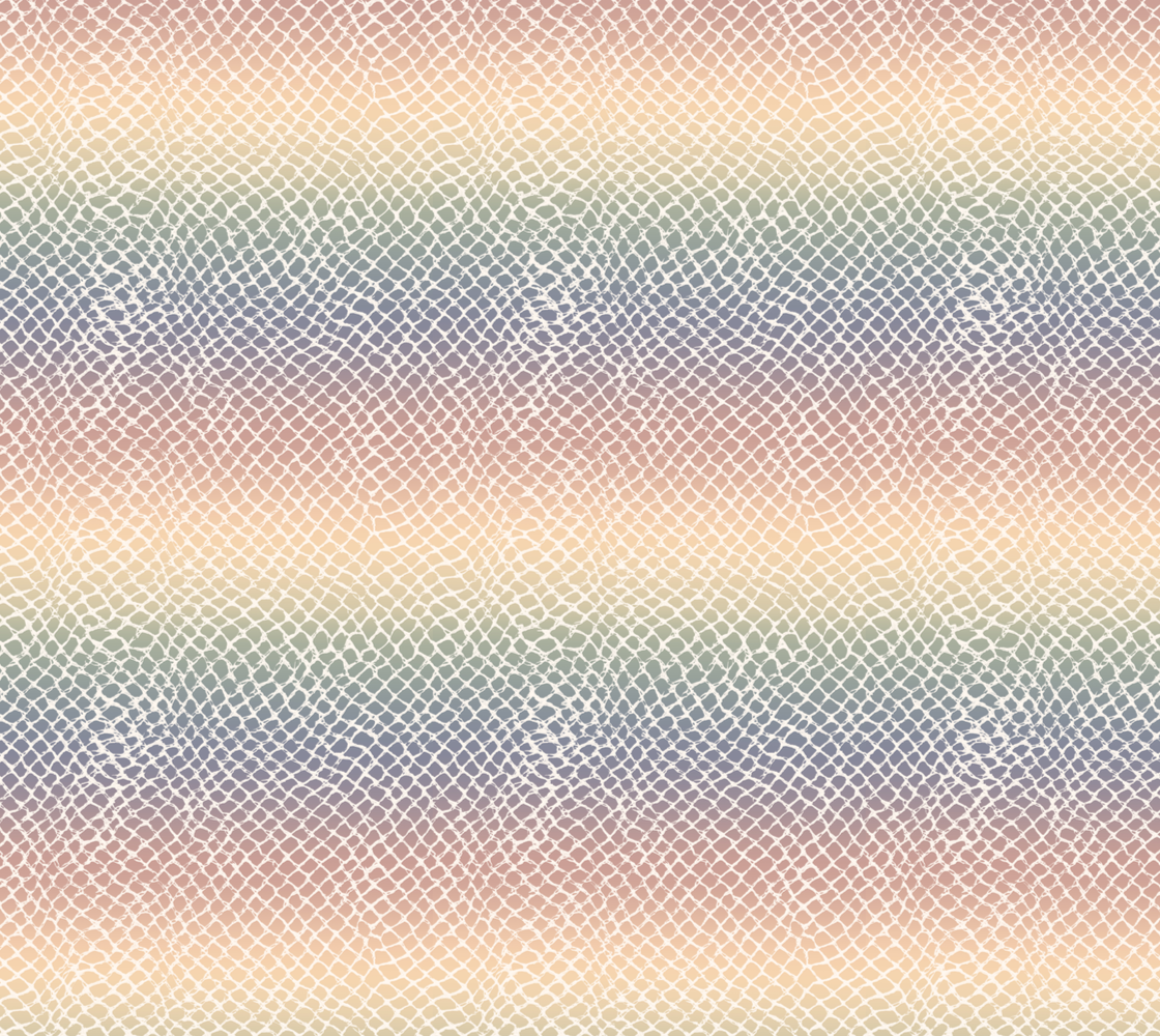 Rainbow Weave Crinkle Vegan Leather