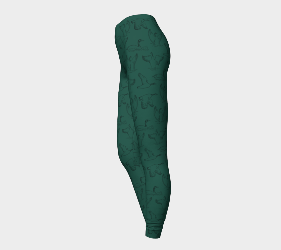 Canada Goose Green Leggings