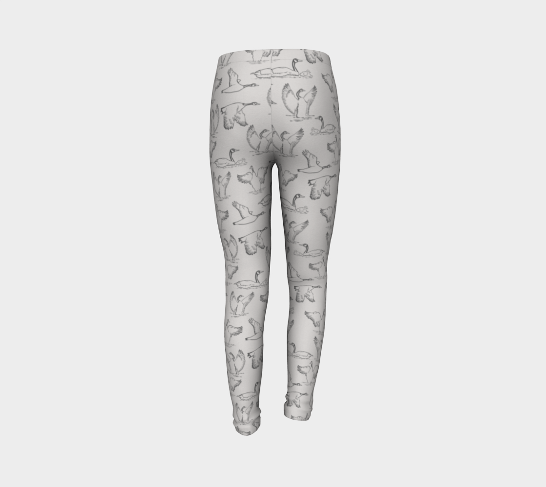 Canada Goose Gray Youth Leggings