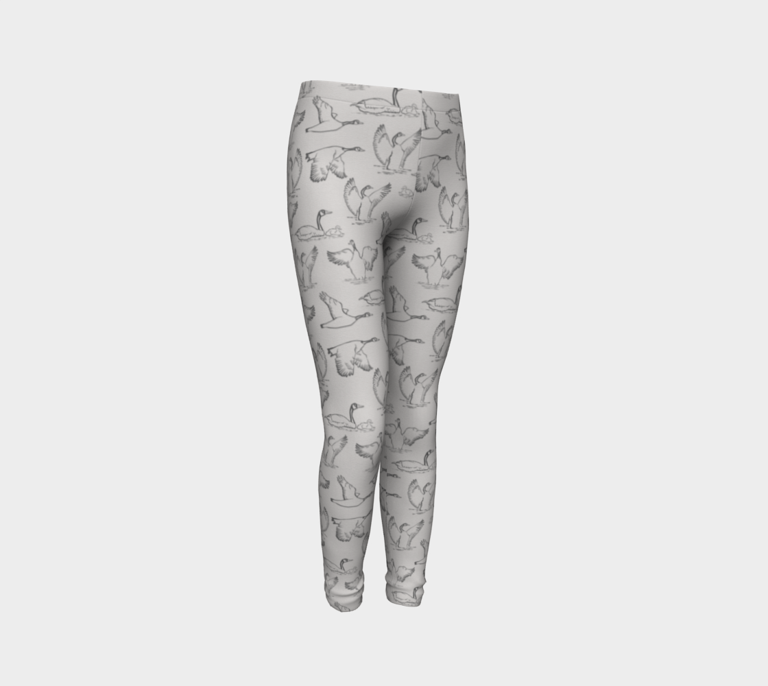 Canada Goose Gray Youth Leggings