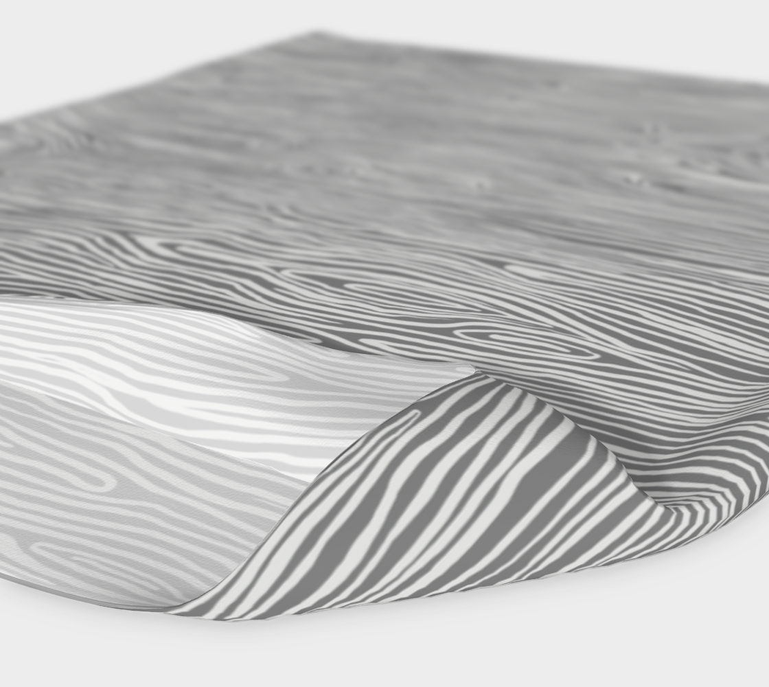 Woodgrain Headband Gray