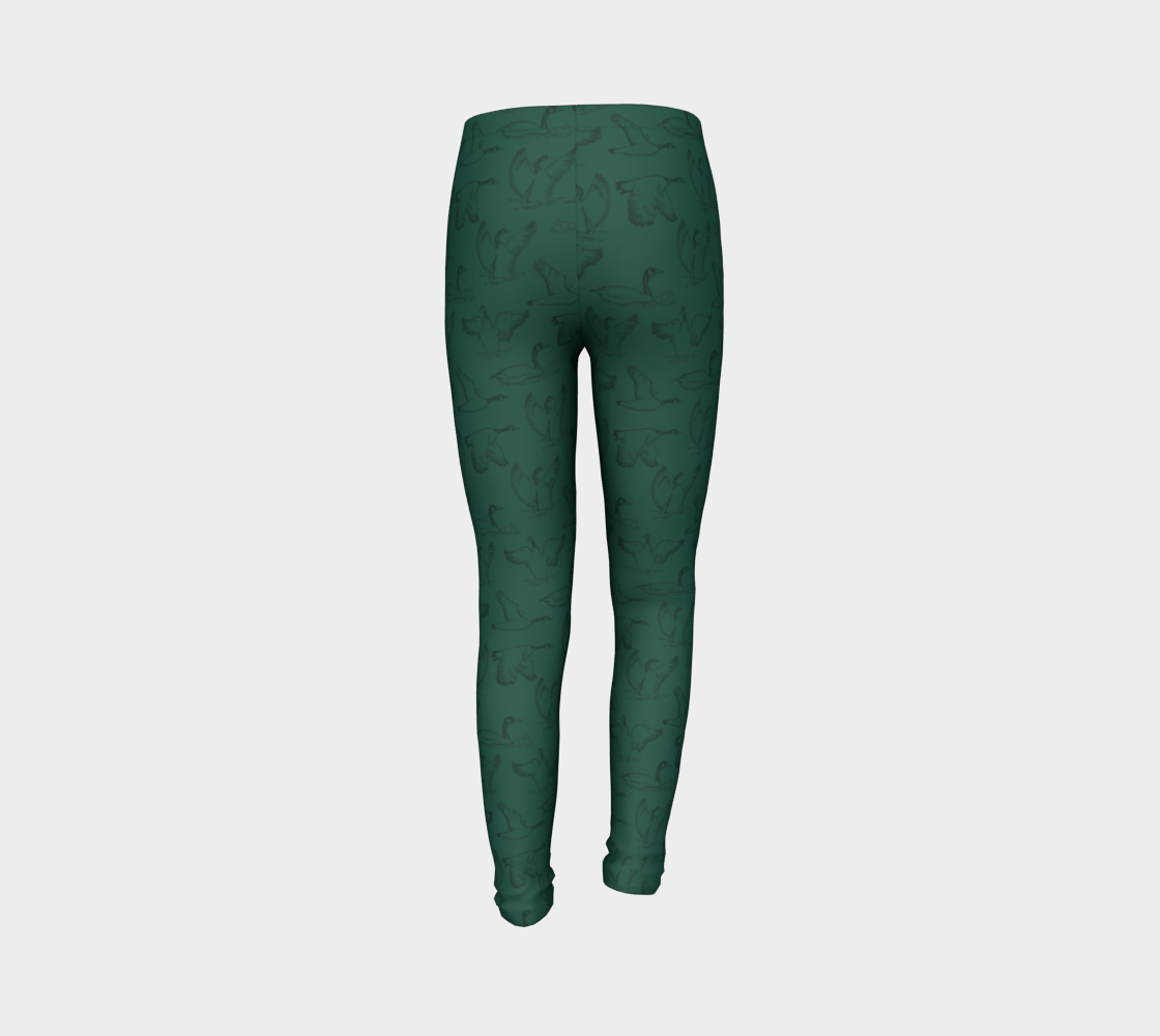 Canada Goose Green Youth Leggings