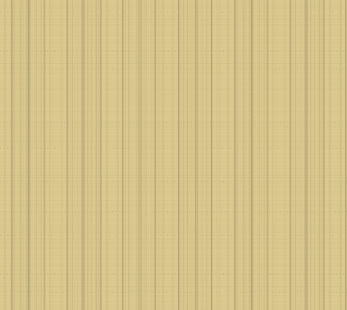 Sashiko - Yellow - Matte Crepe Fabric