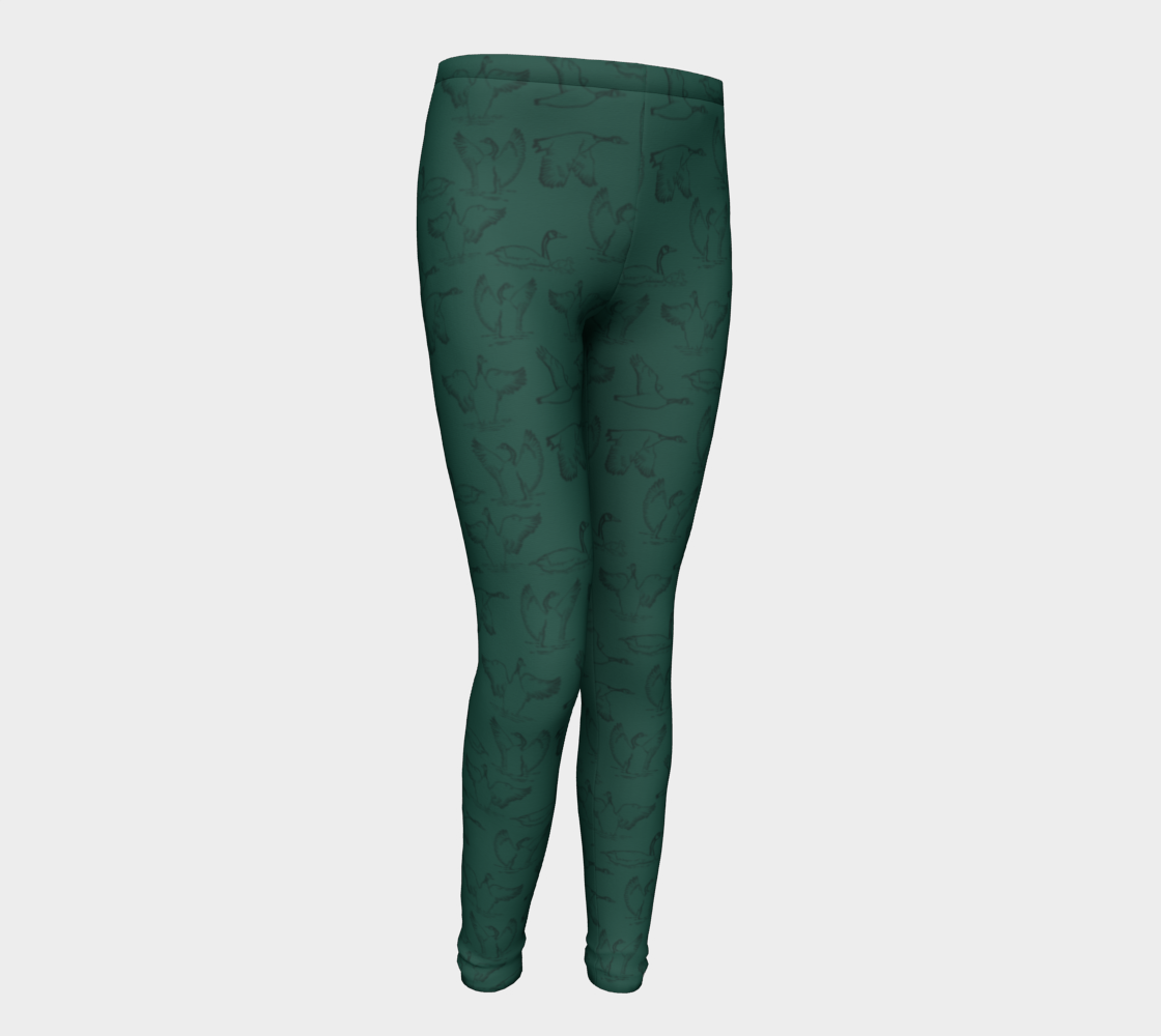 Canada Goose Green Youth Leggings