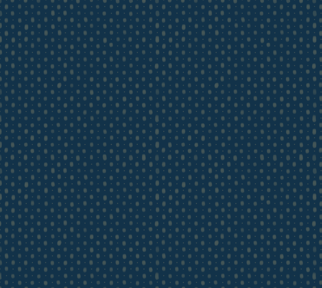Polka Smudges - Blue - Silk Habotai Fabric