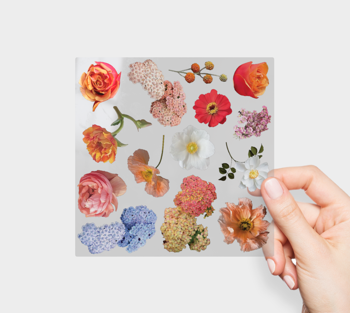 Bloom Permanent Sticker Sheet