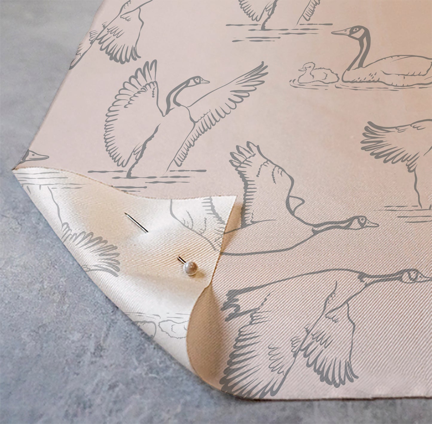 Canada Goose - Pink - Silk Twill Fabric