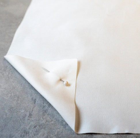 Seashell Scales - Green - Cotton Sateen Fabric