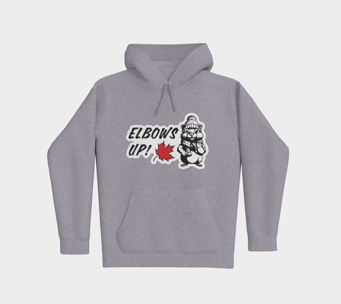 Elbows Up Hoodie