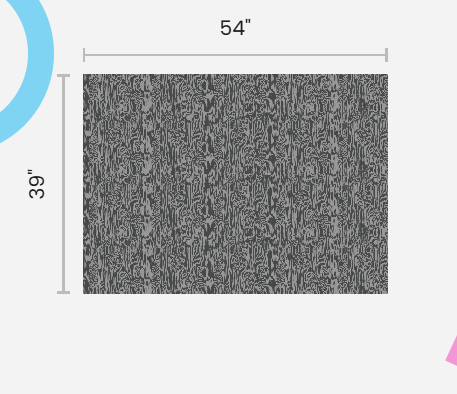 Woodgrain Dark Grey Poly Twill Fabric