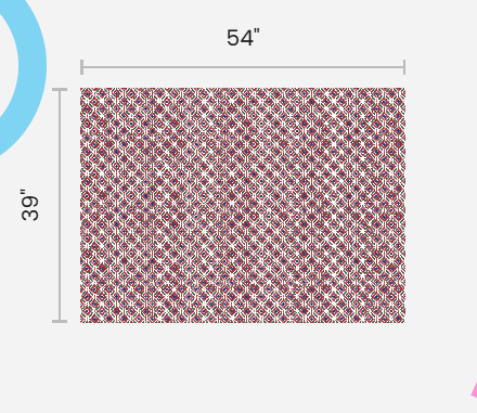 Sapphire Ikat Cotton Linen Canvas