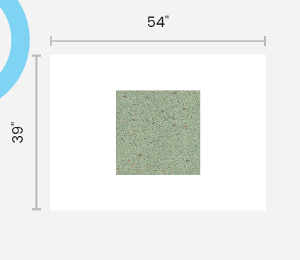 Cork Texture - Green - Poly Chiffon Fabric