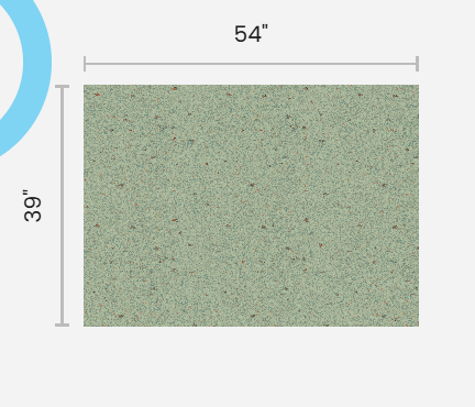 Cork Texture - Green - Poly Chiffon Fabric