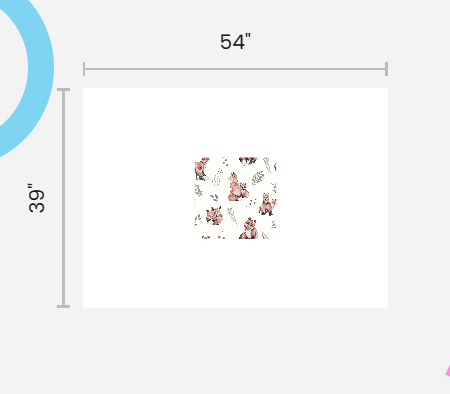 Foxes Matte Crepe Fabric