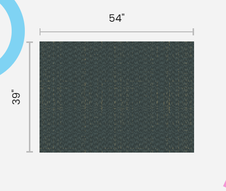 Herringbone - Green - Cotton Linen Canvas