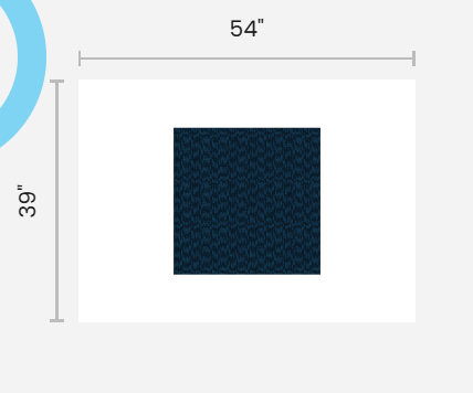 Herringbone - Blue - Performance Knit Fabric