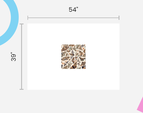 Moths - Modern Neutral - Heavy Satin Fabric
