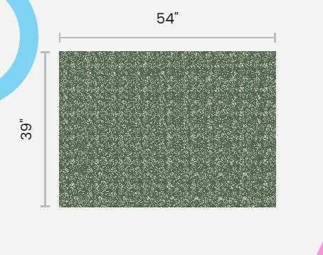 Pinecone Lines - Cream On Green - Cotton Canvas Fabric