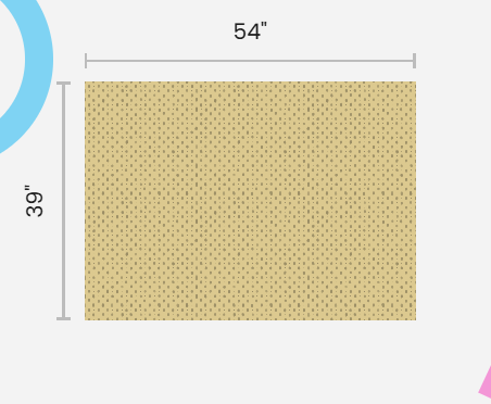 Polka Smudges - Yellow - Poly Chiffon Fabric