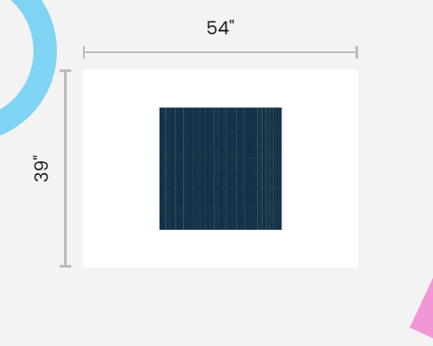 Sashiko Fabric - Blue - Spun Polyester Fabric