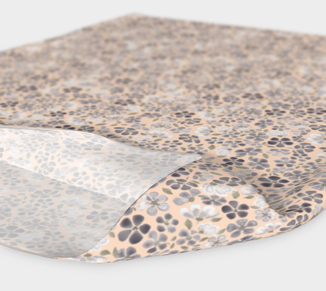 Lilac and Peach Headband