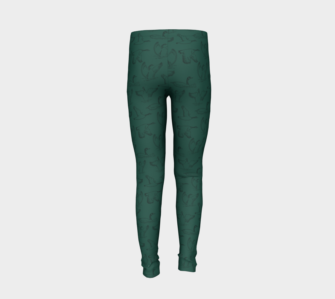 Canada Goose Green Youth Leggings