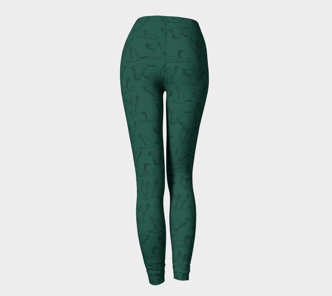 Canada Goose Green Leggings