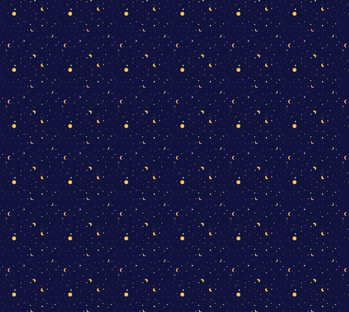 Starry Nights Satin Charmeuse Fabric
