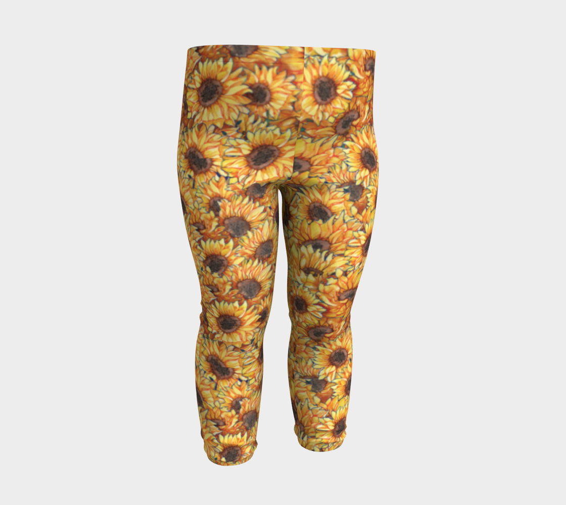 Sunflower Baby leggings