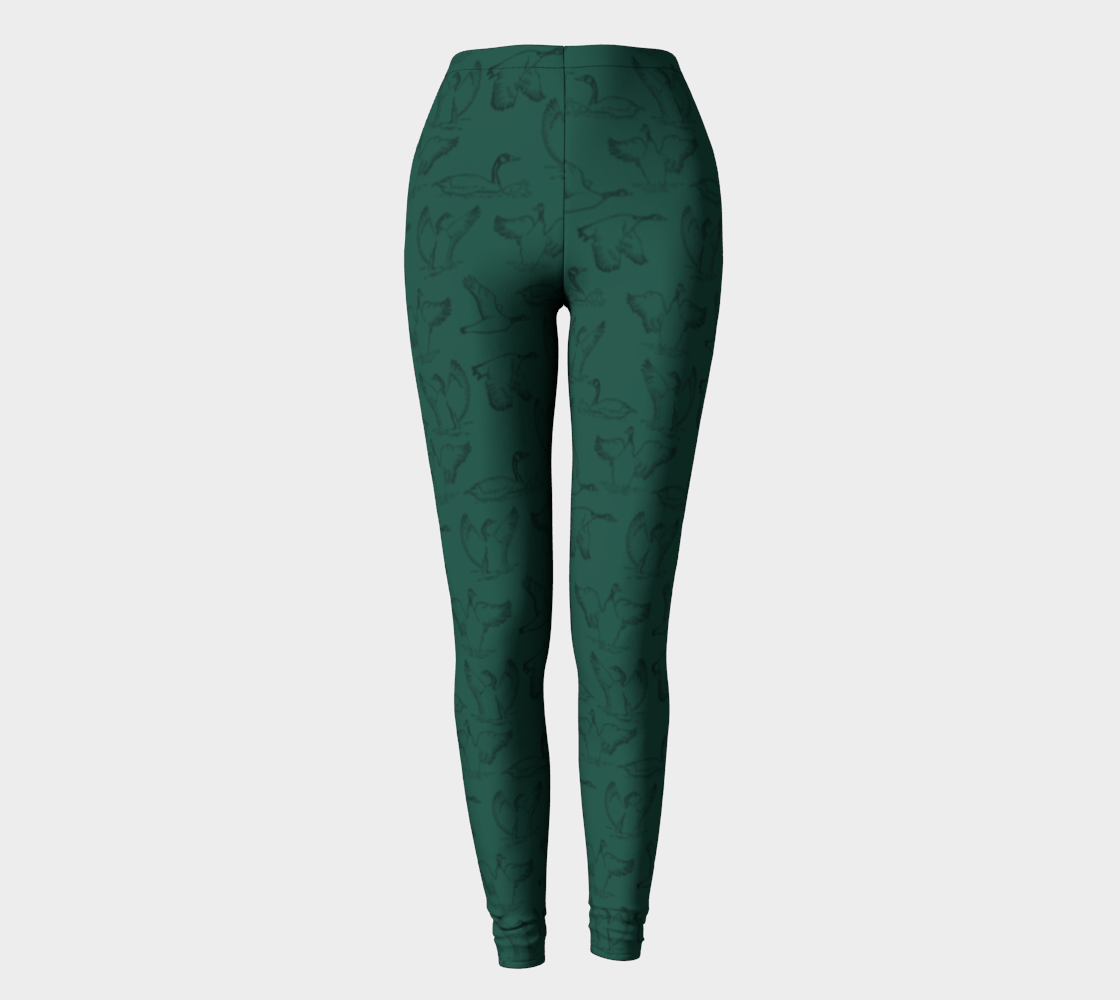 Canada Goose Green Leggings