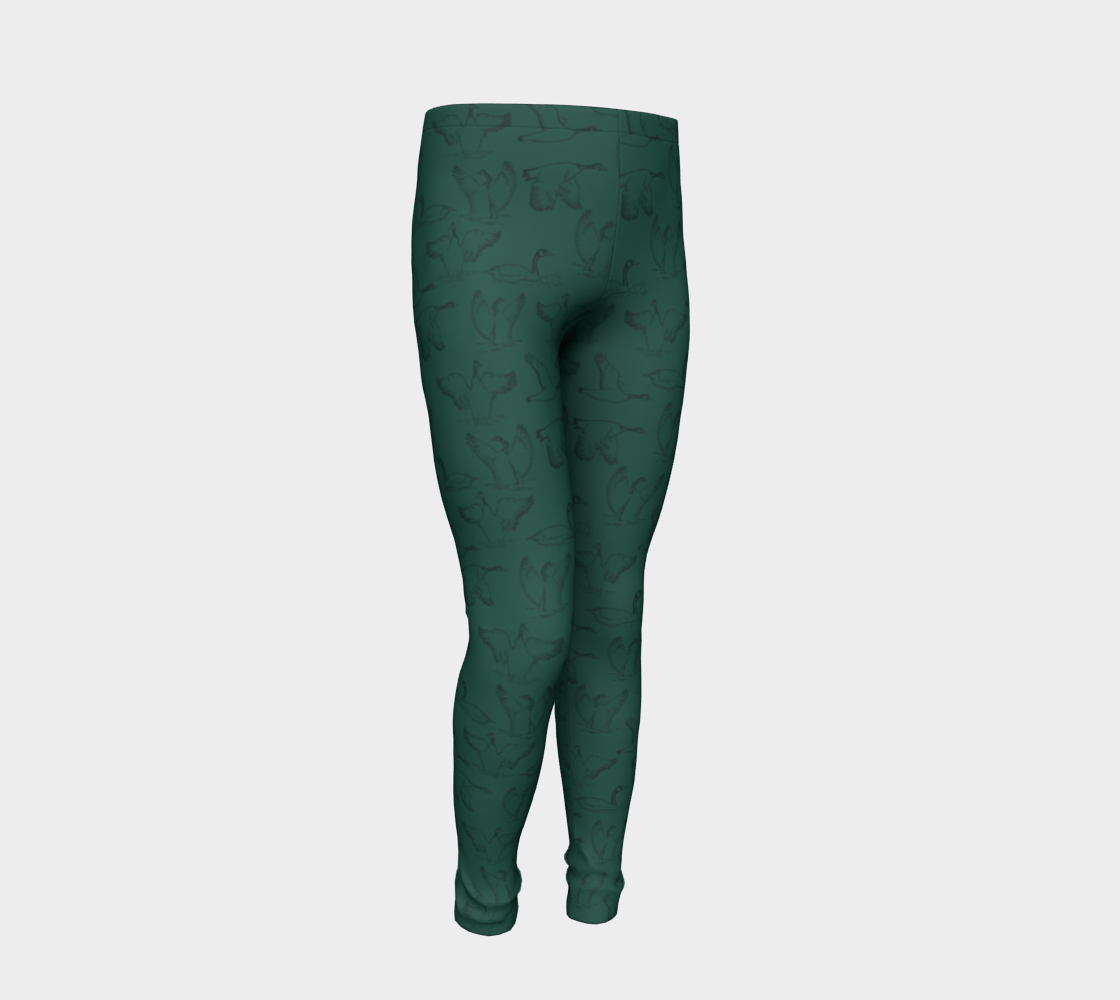 Canada Goose Green Youth Leggings