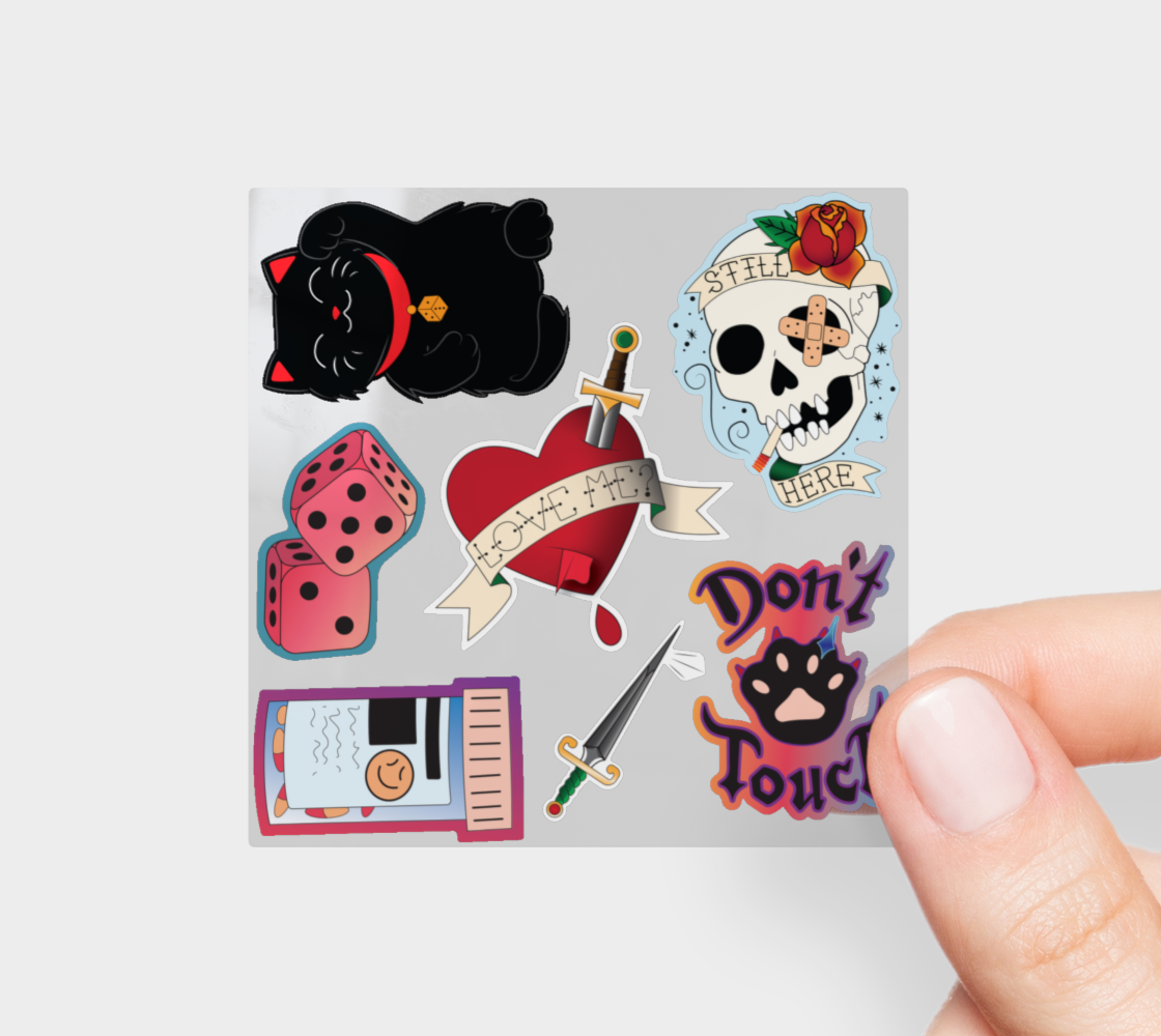 Tattoo Flash Permanent Stickers