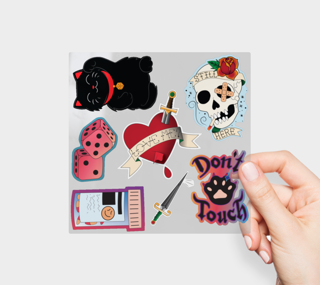 Tattoo Flash Permanent Stickers