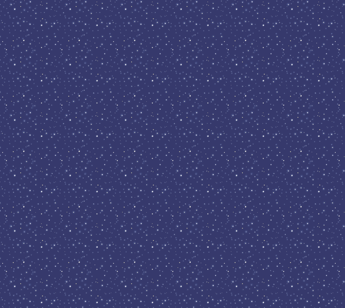Glowing Stars Organic Quilting Cotton