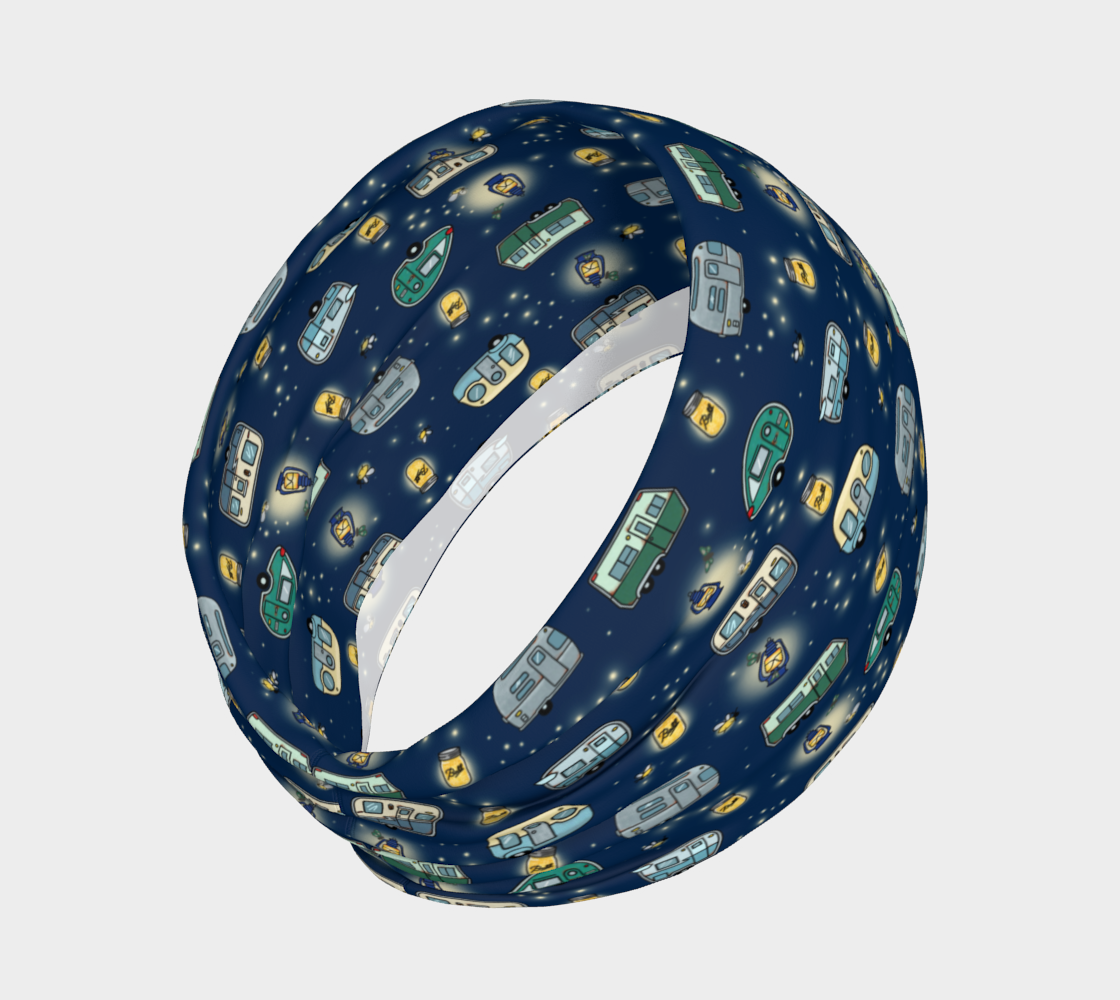 Vintage Camper Headband 1