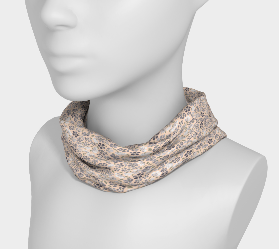 Lilac and Peach Headband