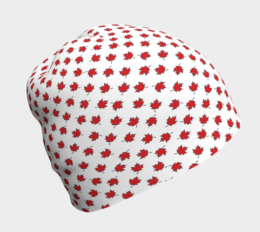 Tuque bébé petites feuilles d'érable