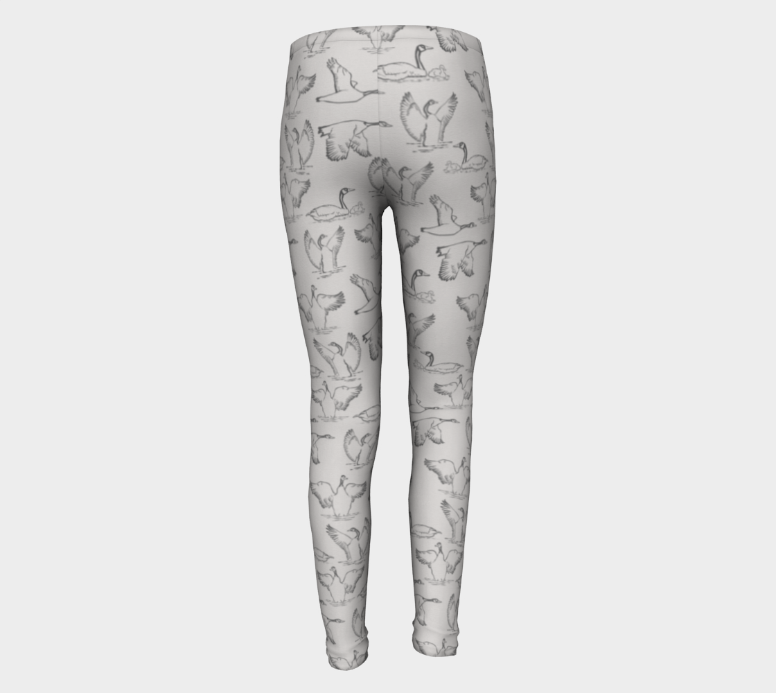 Canada Goose Gray Youth Leggings