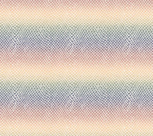 Rainbow Weave Crinkle Vegan Leather
