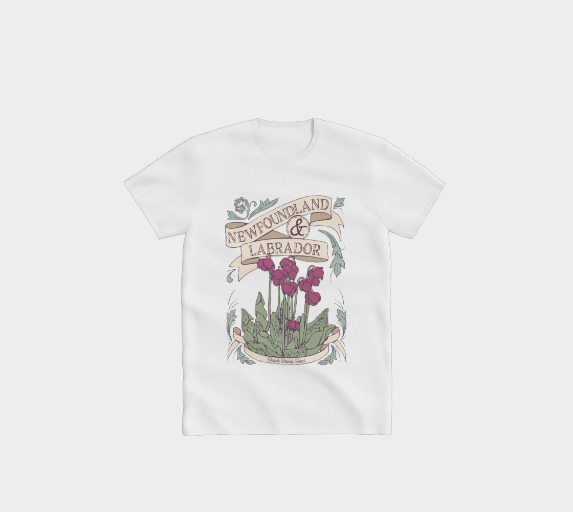 Newfoundland and Labrador Provincial Flower T-Shirt