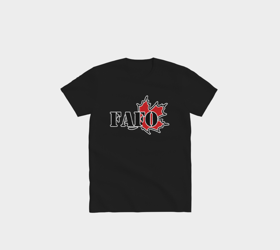 T-shirt canadien FAFO