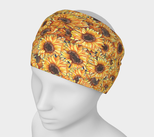 Sunflower Crown Headband