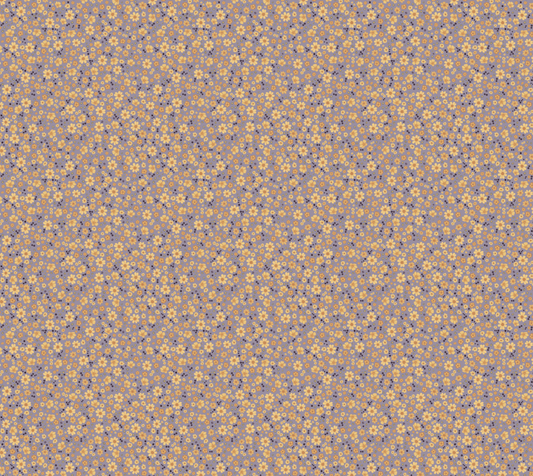 Sunshine and Lavender Silk Charmeuse Fabric