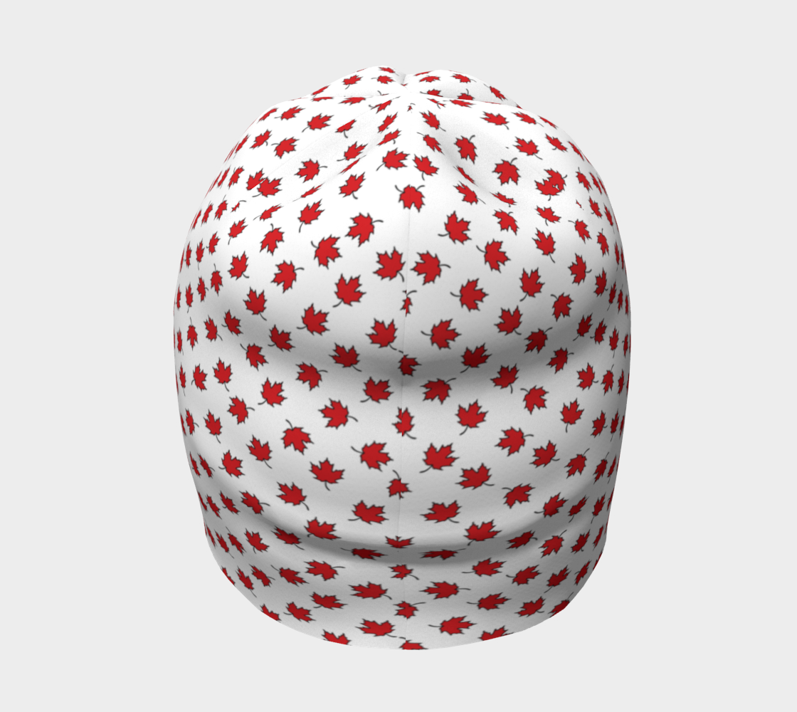 Tuque bébé petites feuilles d'érable