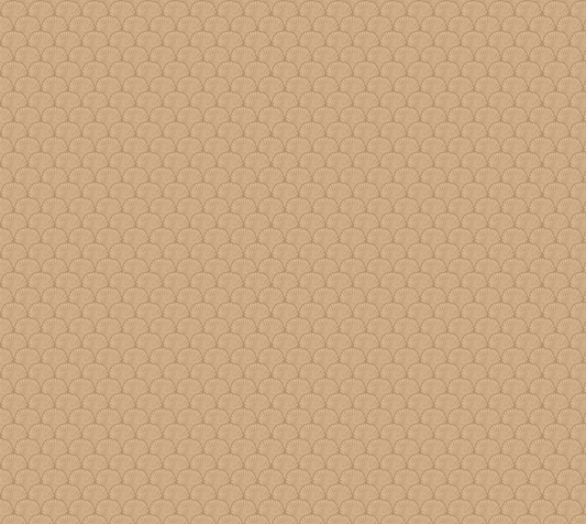 Seashell Scales - ochre -  Pebble Vegan Leather