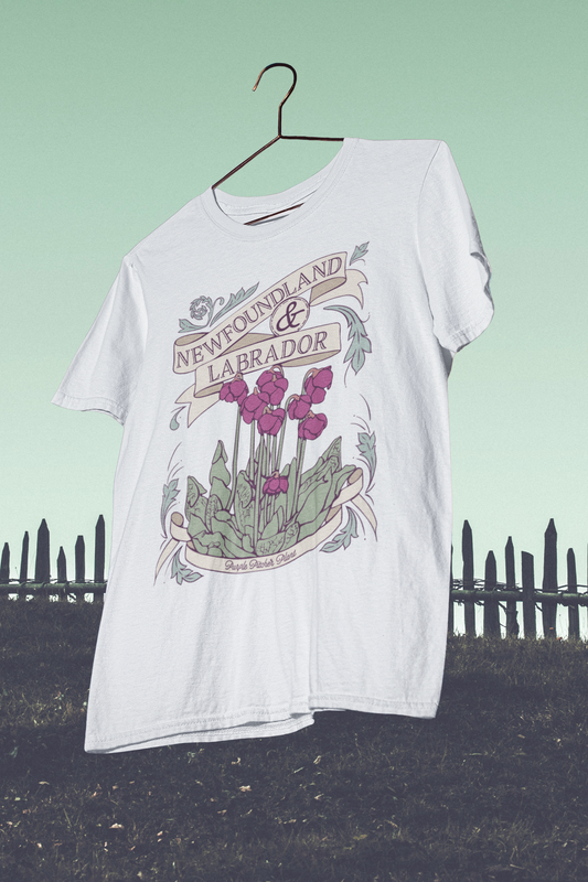 Newfoundland and Labrador Provincial Flower T-Shirt